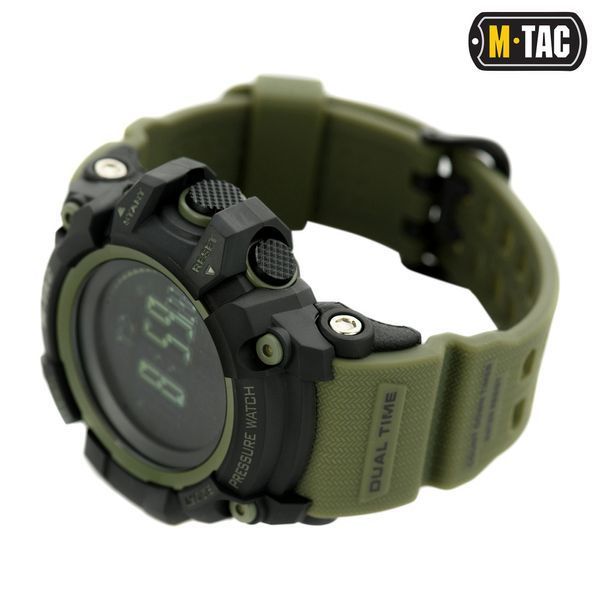 Годинник M-TAC Тактичний Adventure Black/Olive 15194 фото