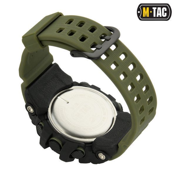 Годинник M-TAC Тактичний Adventure Black/Olive 15194 фото