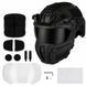 Маска захисна Wosport FAST Helmet Black