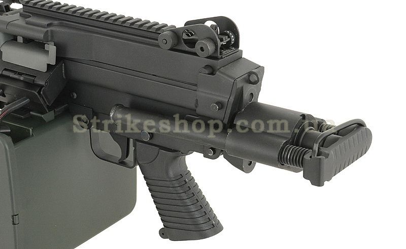 Страйкбольний кулемет A&K M249 Para Black 173 фото