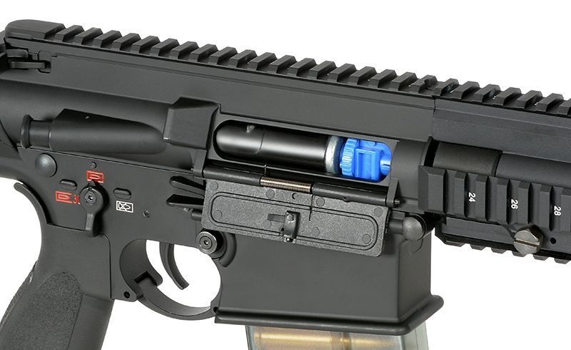 Страйкбольна штурмова гвинтівка East Crane Airsoft Replica EC-202 Advanced Edition (upgraded gearbox, programmable ETU) Black 33325 фото