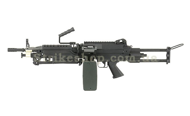 Страйкбольний кулемет A&K M249 Para Black 173 фото