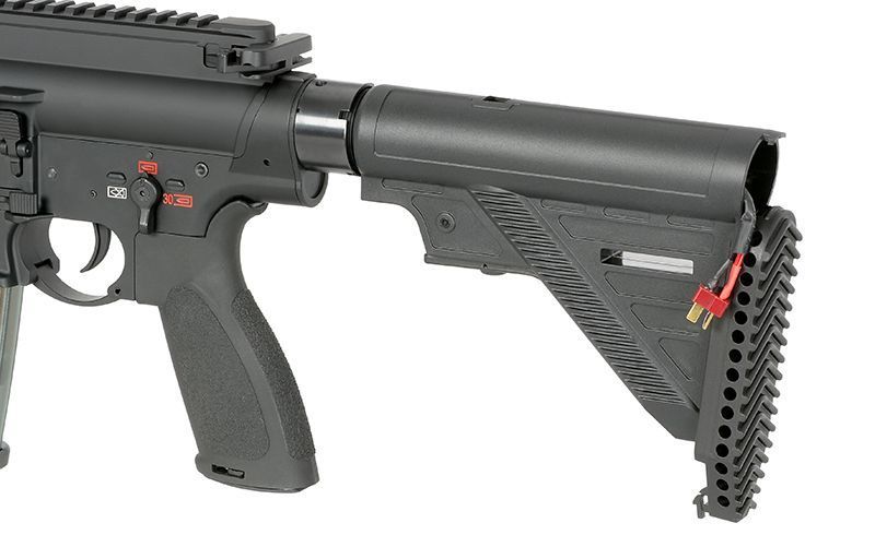Страйкбольна штурмова гвинтівка East Crane Airsoft Replica EC-202 Advanced Edition (upgraded gearbox, programmable ETU) Black 33325 фото