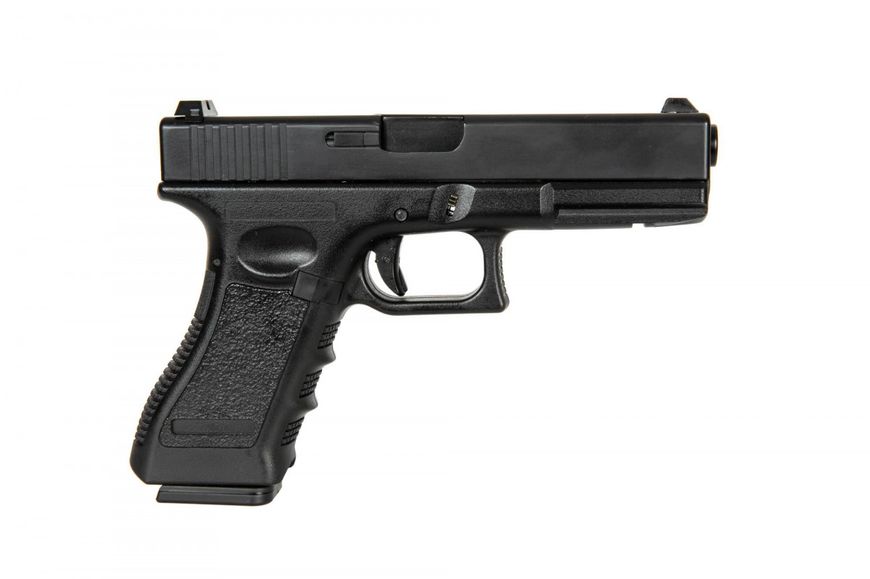 Страйкбольний пістолет D-Boys Glock 17 Gen.3 721 Green Gas Black 20148 фото