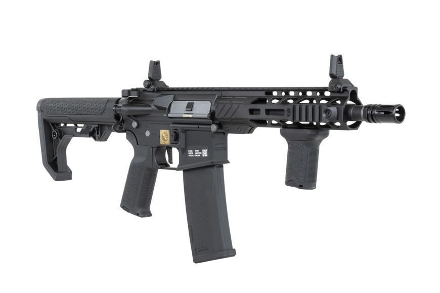 Страйкбольна штурмова гвинтівка Specna Arms SA-E25-L Edge Light Ops Stock Hal Etu Black 32939 фото