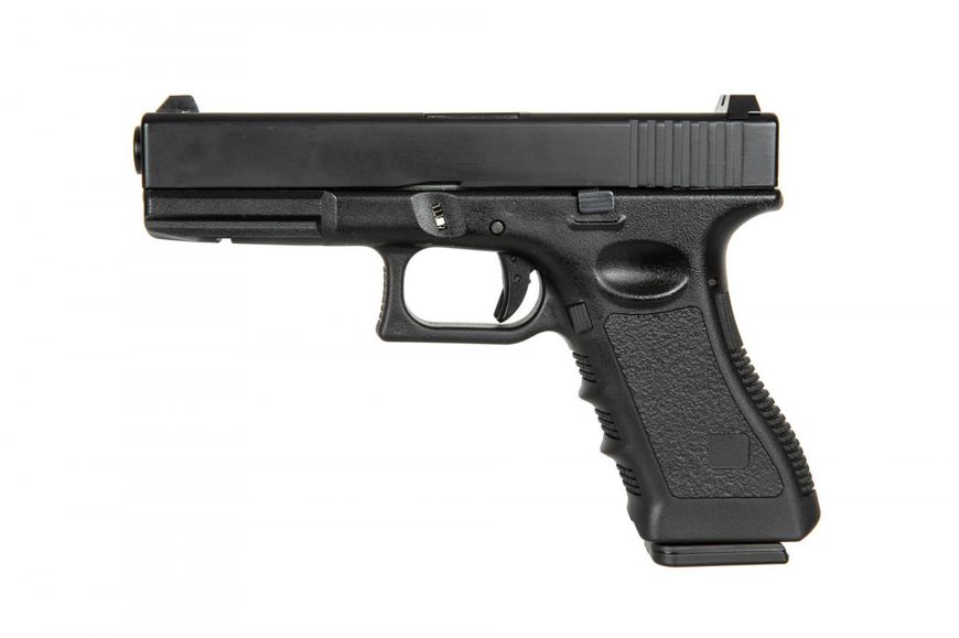 Страйкбольний пістолет D-Boys Glock 17 Gen.3 721 Green Gas Black 20148 фото