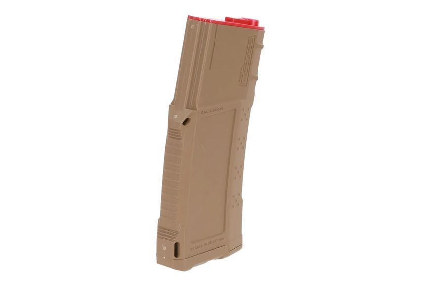 Магазин King Arms x Strike Industries 250 Bbs mid-cap magazine for M4/M16 Flat Dark Earth 35599 фото