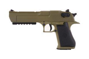 Страйкбольний пістолет Cyma Desert Eagle Metal CM.121 AEP Tan 14680 фото