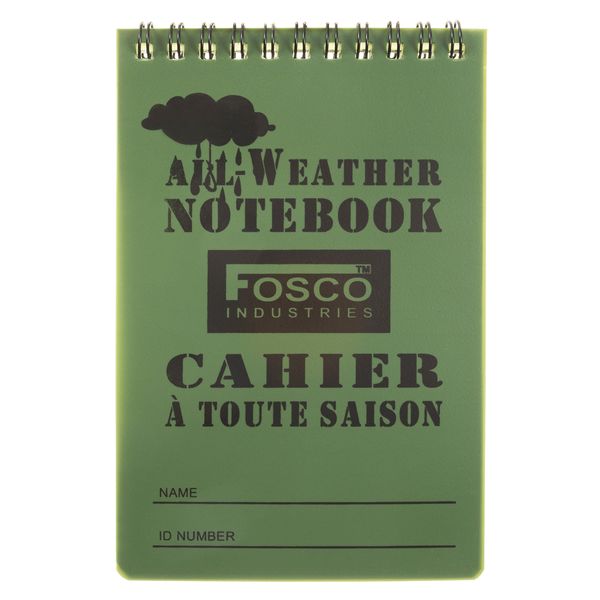 Тактичний блокнот Fosco Waterproof 100x150 мм 28412 фото