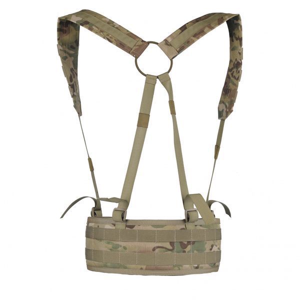 Пояс тактический M-TAC с плечевыми ремнями SCOUT MULTICAM 10729 фото