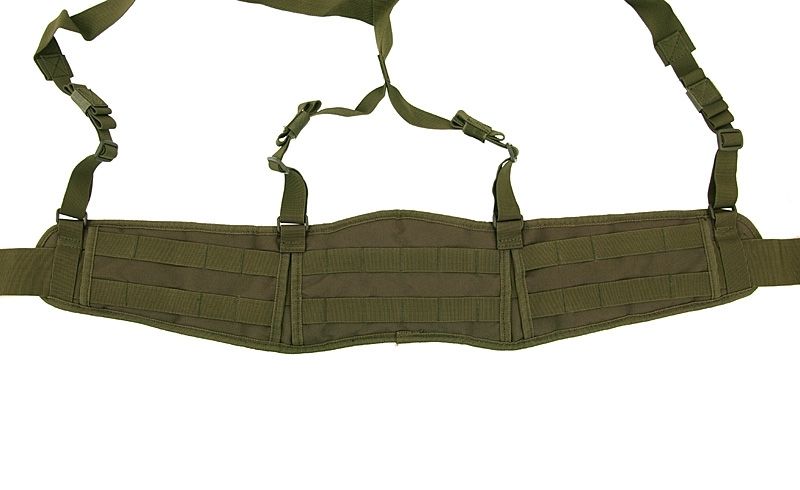 Пояс 8Fields Padded Patrol Belt With Suspenders Olive 9575 фото