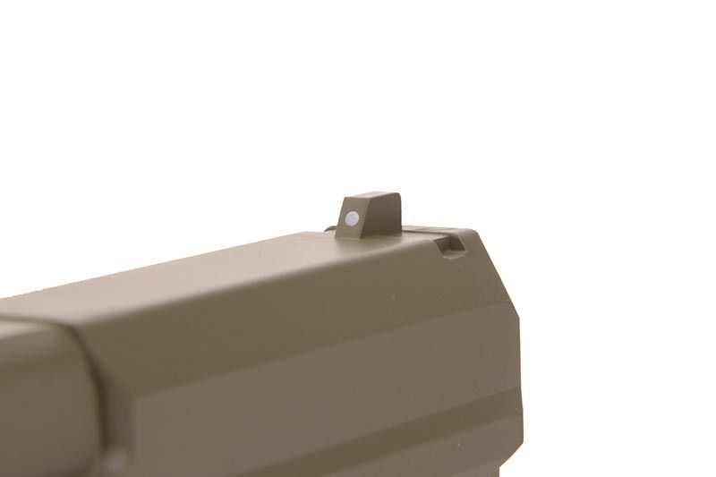 Страйкбольний пістолет Cyma HK USP Metal CM.125 AEP tan 10453 фото