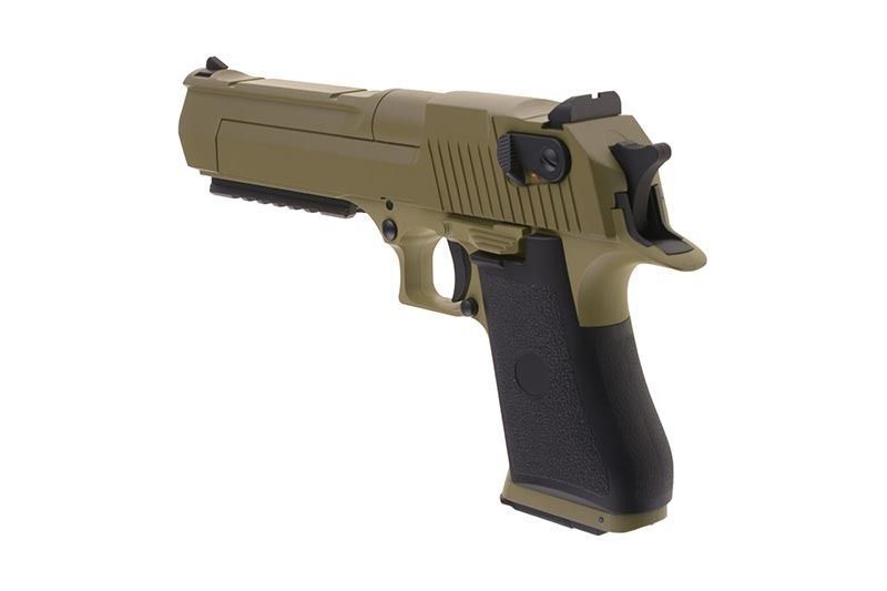 Страйкбольный пистолет Cyma Desert Eagle Metal CM.121 AEP Tan 14680 фото