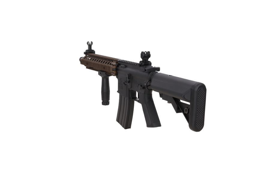 Страйкбольна штурмова гвинтівка Specna Arms Colt x Daniel Defense MK18 SA-P19 PRIME BLDC 10.5" AEG Chaos Bronze 35288 фото