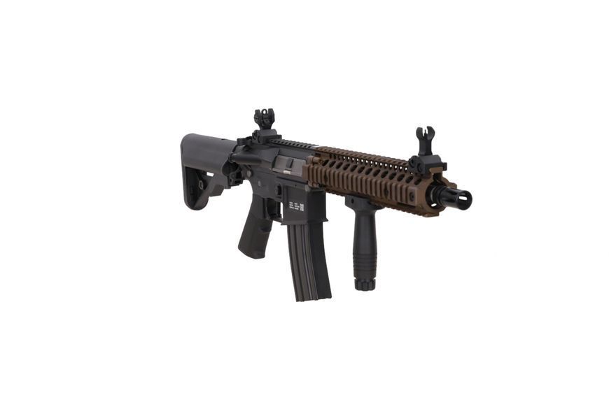 Страйкбольна штурмова гвинтівка Specna Arms Colt x Daniel Defense MK18 SA-P19 PRIME BLDC 10.5" AEG Chaos Bronze 35288 фото