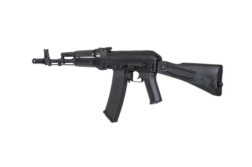 Страйкбольна штурмова гвинтівка Specna Arms AK-74 SA-J01 Edge 2.0 ESA 2 Black 28208 фото