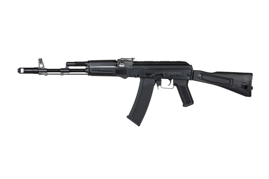 Страйкбольна штурмова гвинтівка Specna Arms AK-74 SA-J01 Edge 2.0 ESA 2 Black 28208 фото