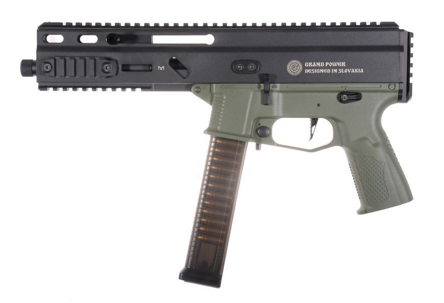 Пістолет-кулемет Delta Armory Airsoft gun STRIBOG SP10A3 Charlie Upgrade Black-olive 33606 фото