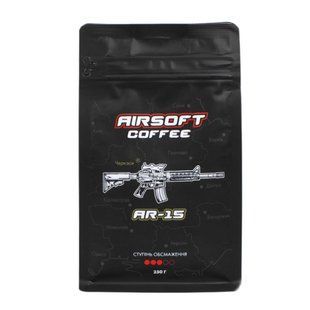 Кава мелена Airsoft Coffee AR 15 Арабіка 100% 19520 фото