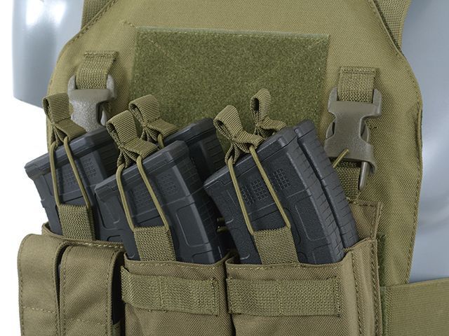 Панель 8Fields Buckle Up Triple AK Mag/Pistol Pouch Black 24183 фото