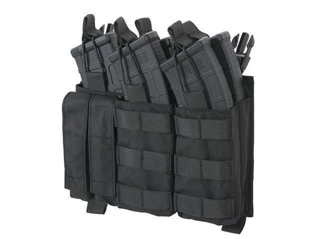 Панель 8Fields Buckle Up Triple AK Mag/Pistol Pouch Black 24183 фото