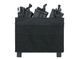 Панель 8Fields Buckle Up Triple AK Mag/Pistol Pouch Black 24183 фото 2