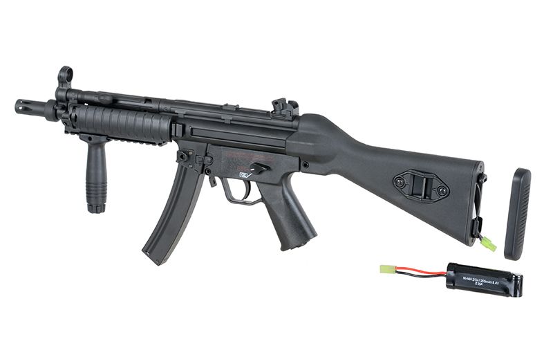 Страйкбольний пістолет-кулемет Cyma MP5 CM.041B Blue Limited Edition 14244 фото