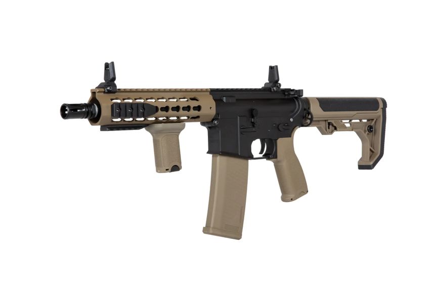 Страйкбольна штурмова гвинтівка Specna Arms Edge SA-E08 Light Ops Stock Half-Tan 30552 фото