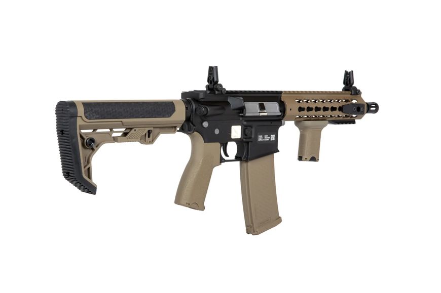 Страйкбольна штурмова гвинтівка Specna Arms Edge SA-E08 Light Ops Stock Half-Tan 30552 фото