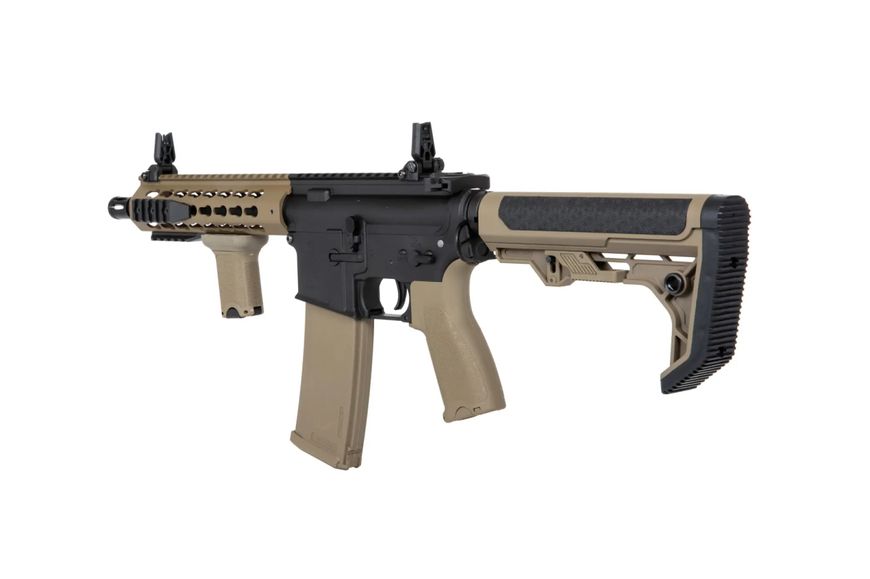 Страйкбольна штурмова гвинтівка Specna Arms Edge SA-E08 Light Ops Stock Half-Tan 30552 фото