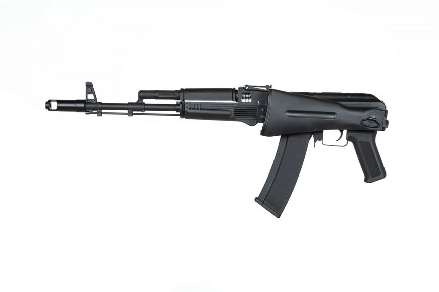 Страйкбольна штурмова гвинтівка Specna Arms AK-74M SA-J71 Core Black 27381 фото