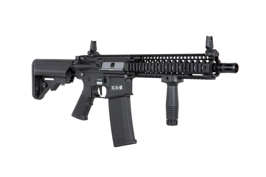 Страйкбольна штурмова гвинтівка Specna Arms M4 SA-C19 Core Daniel Defense HAL ETU Black 31935 фото