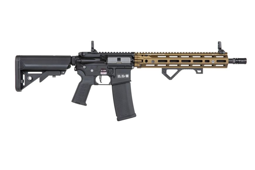 Страйкбольна штурмова гвинтівка Specna Arms Daniel Defense RIS III 12.5'' SA-P28 Prime Aster II ETU Chaos Bronze 31862 фото