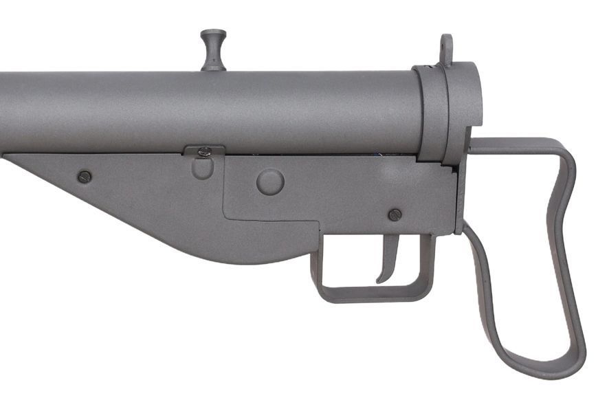 Страйкбольний пістолет-кулемет Specna Arms Sten MK.II(S) Command Grip RETRO AEG X-ASR/Tracer Grey 35232 фото