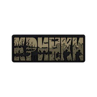 ПВХ Патч Brand Element "Крынки" Оливка 32065 фото