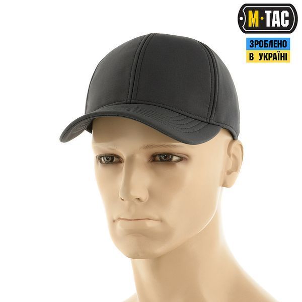 Бейсболка M-Tac Soft Shell Cold Weather Grey Size S/M 18596-s/m фото