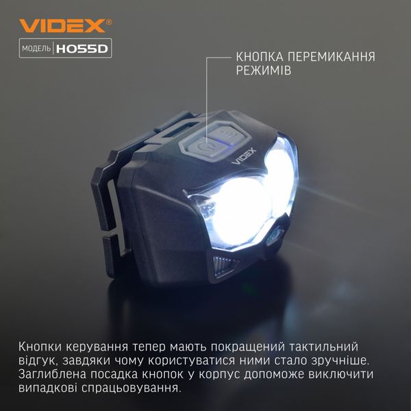 Налобний ліхтар Videx VLF-H055D 26018 фото