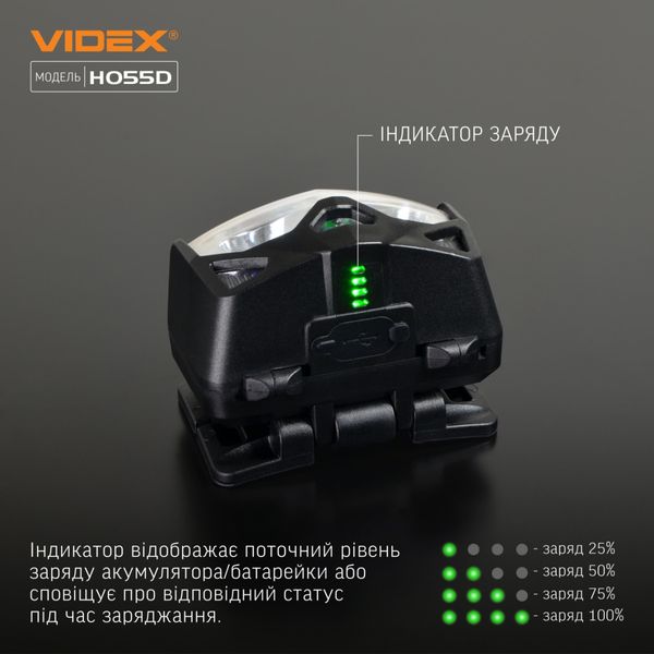 Налобний ліхтар Videx VLF-H055D 26018 фото