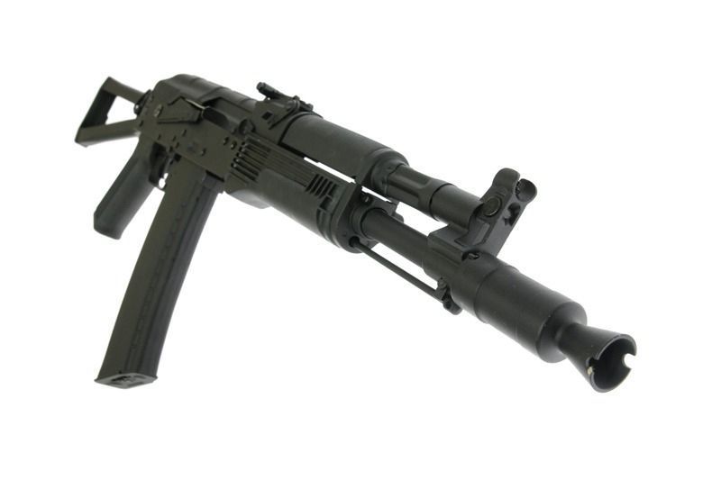 Страйкбольна штурмова гвинтівка АК-105 CYMA 040B BLACK 38 фото