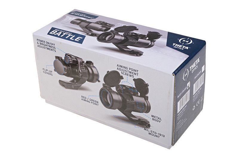 Коліматор Theta Optics Battle Reflex Sight Black 6509 фото