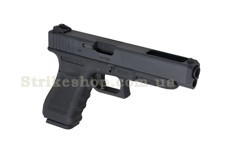 Страйкбольний пістолет WE Glock 35 GEN.4 Metal GBB 5822 фото