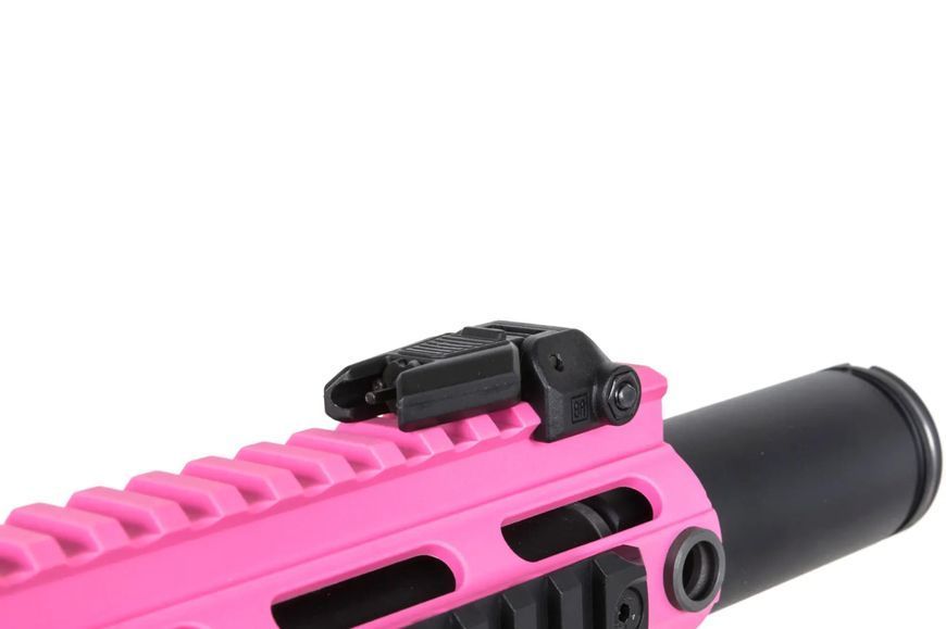 Страйкбольний пістолет-кулемет Specna Arms SA-FX02 FLEX BLDC HAL ETU Gen.2 Pink 34170 фото