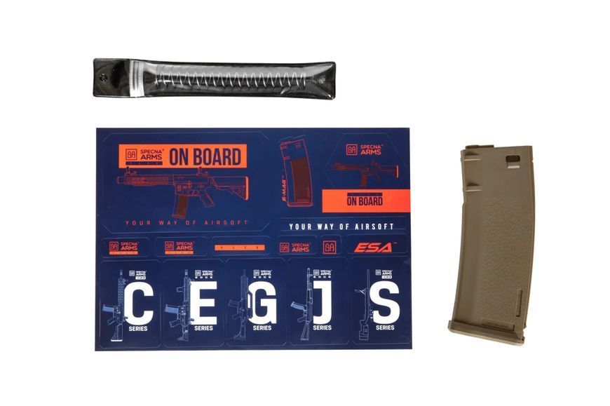 Страйкбольна штурмова гвинтівка Specna Arms SA-F03 FLEX GATE X-ASR Half-Tan 34745 фото