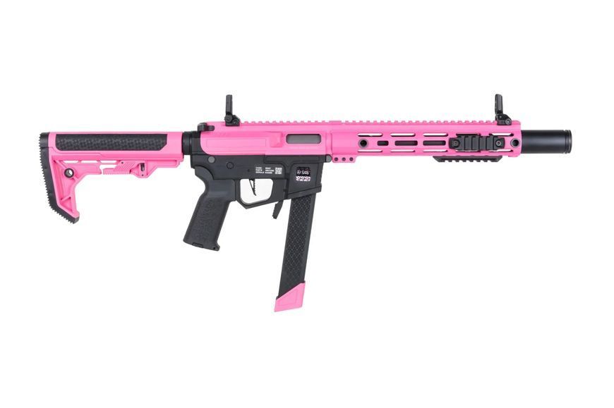 Страйкбольний пістолет-кулемет Specna Arms SA-FX02 FLEX BLDC HAL ETU Gen.2 Pink 34170 фото