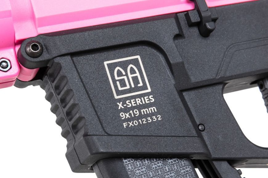 Страйкбольний пістолет-кулемет Specna Arms SA-FX02 FLEX BLDC HAL ETU Gen.2 Pink 34170 фото