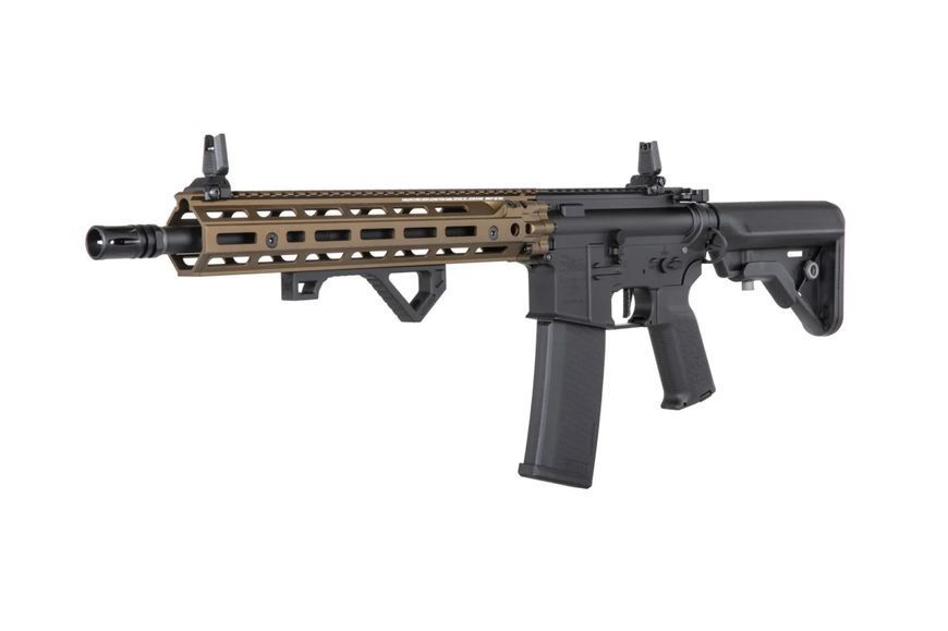 Страйкбольна штурмова гвинтівка Specna Arms Daniel Defense SA-E28 RIS III 14.5'' Edge HAL2 ETU Chaos Bronze 33685 фото