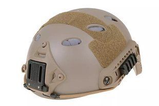 Шолом страйкбольний FMA Fast PJ CFH Helmet M/L Tan 25610 фото