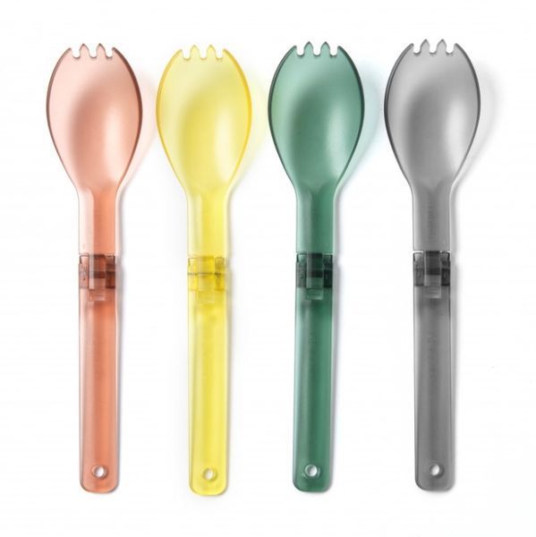 Ложка складная трехтановая FM Tritan Spork Grey 27936 фото