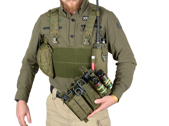 Розвантажувальний жилет 8Fields Buckle Up Modular Chest Rig Coyote 24597 фото