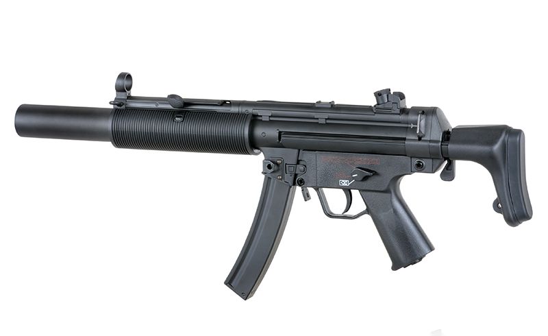 Страйкбольний пістолет-кулемет Cyma MP5 SD6 CM.041 Blue Limited Edition 14246 фото